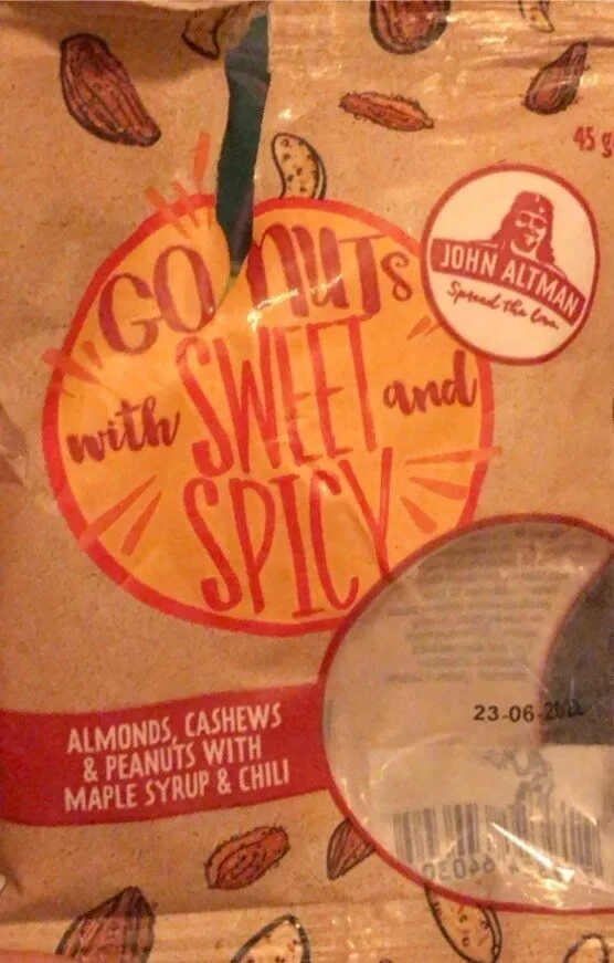 Go nuts with sweet and spicy