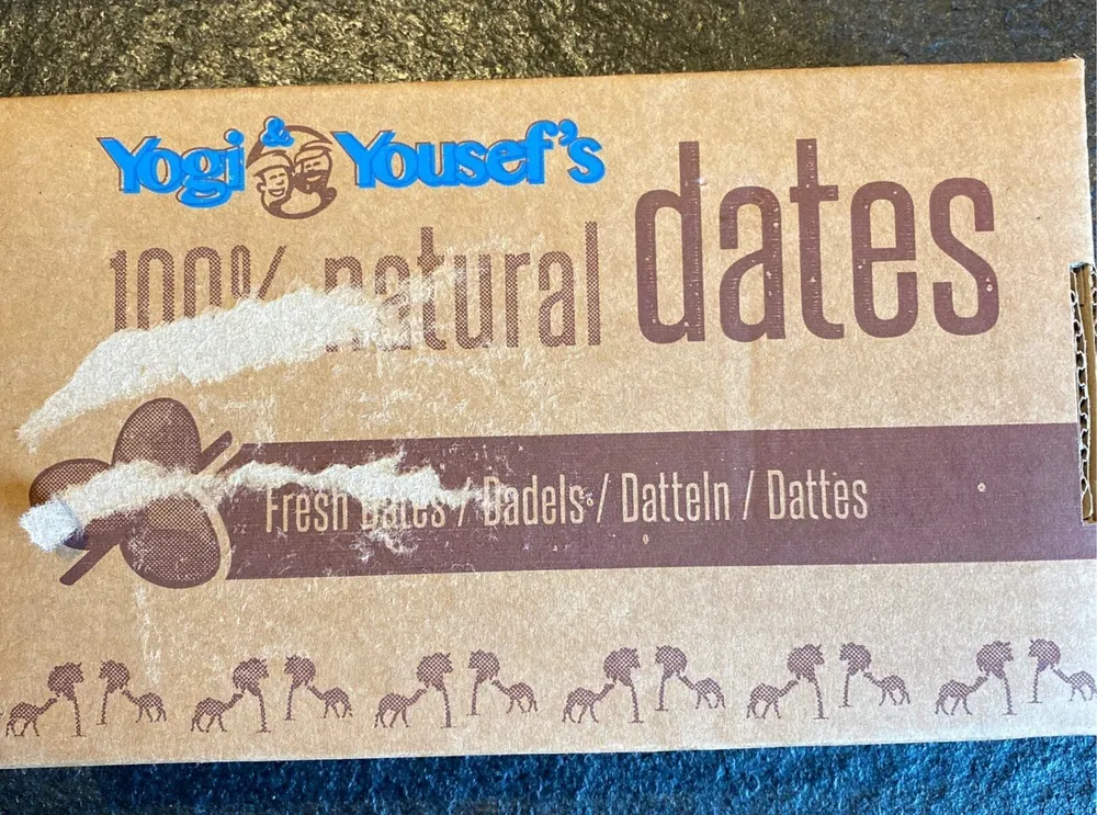 100% natural dates
