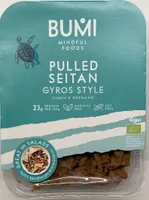Pulled seitan gyros style