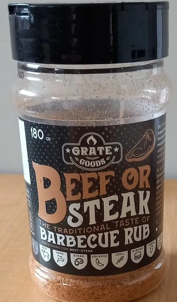 Beef or steack barbecue rub