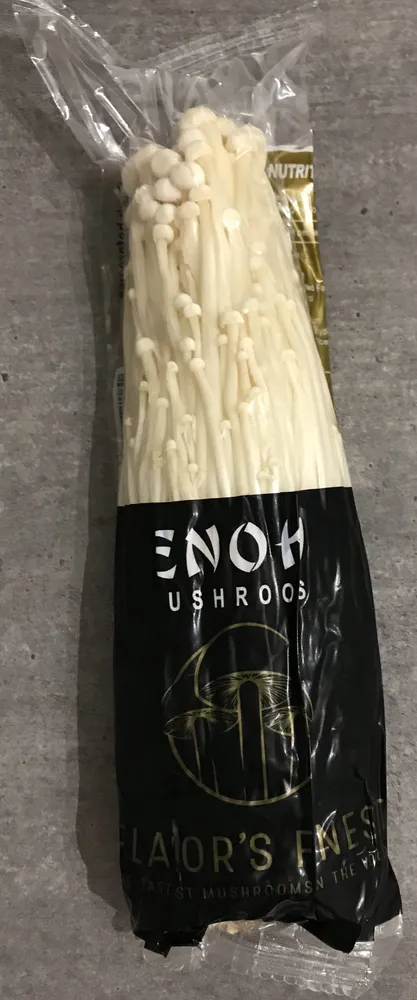 Enoki mushrooms