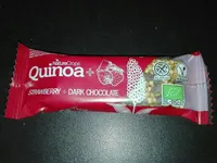 Quinoa+ barre de céréale fraise chocolat