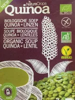 Soupe biologique quinoa + lentille