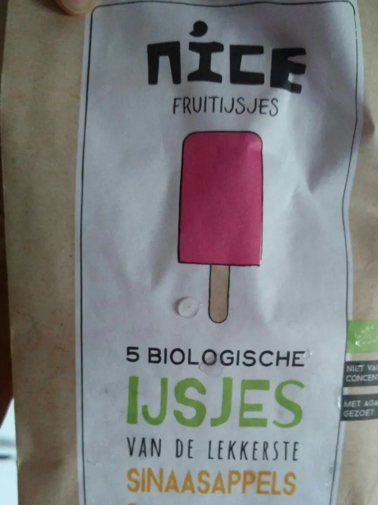 Glace aux fruits