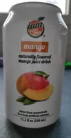 Naturally flavored mango juice drink