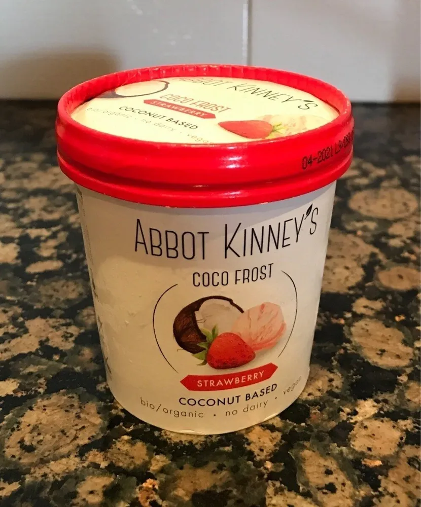 Helado de coco