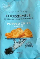 Popped chips paprika