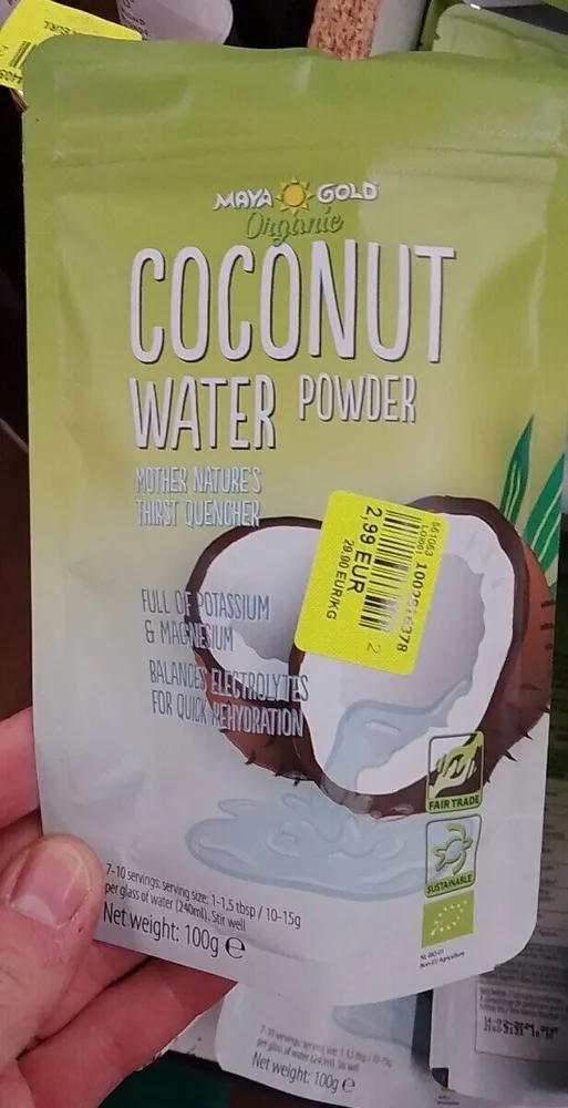 Coconut water powder