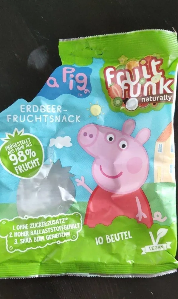 Fruit Funk naturally Peppa Pig