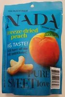 freeze dried peach