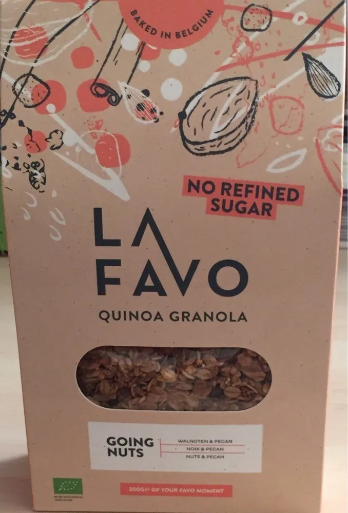 Quinoa granola going nuts