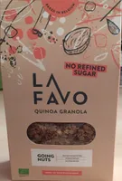 Quinoa granola going nuts