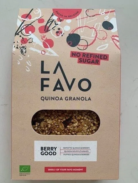 Quinoa granola berry good