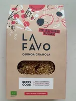 Quinoa granola berry good