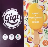 Plant based gelato
