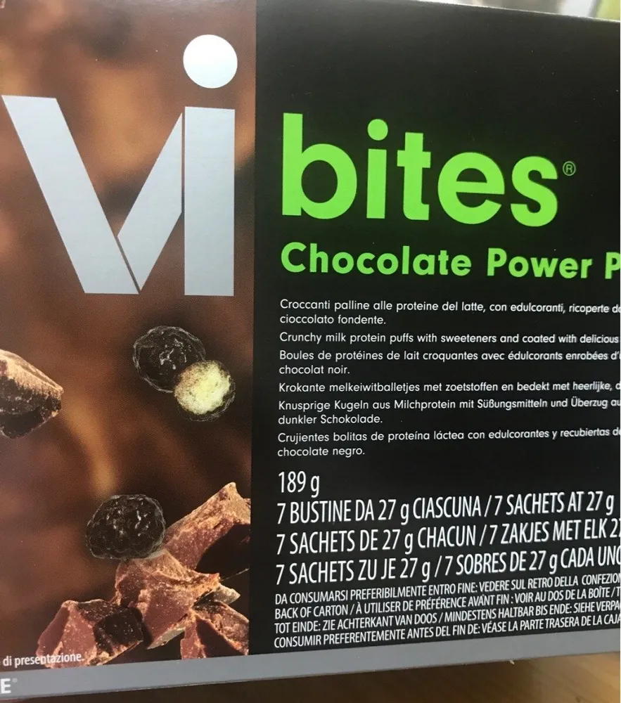 VI Bites chicolate Power Puffs