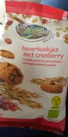 Cookies avoine et canbeberges