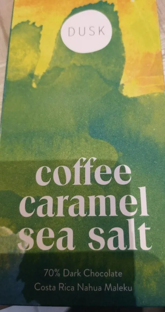Coffee caramel sea salt