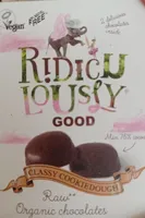 Raw organise chocolatés classe cookiedough