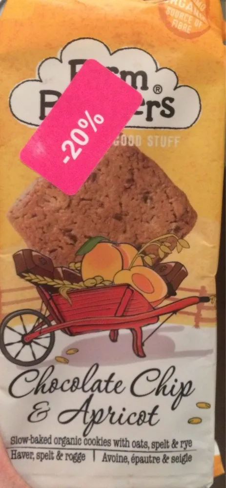 Farm Brothers Koekjes Chocolate Chip & Abrikoos