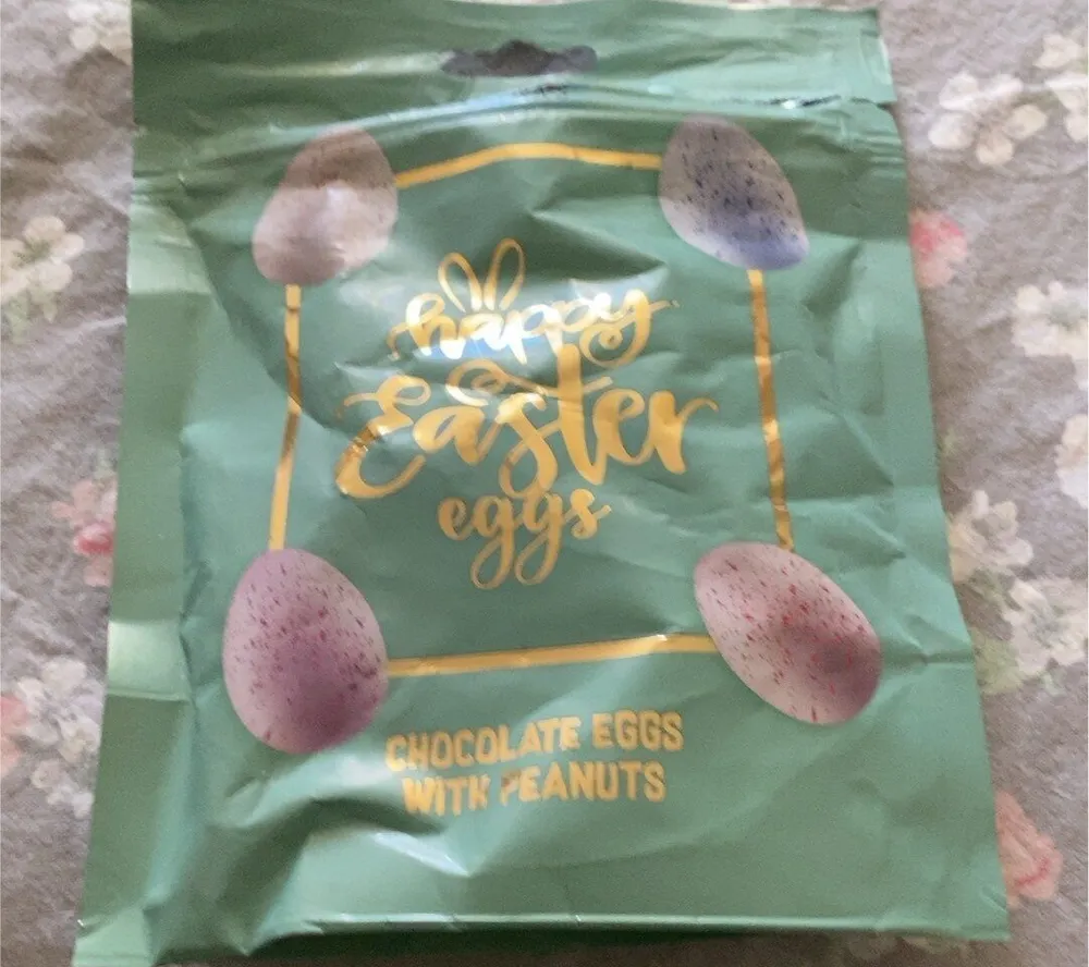 Happy easter eggs