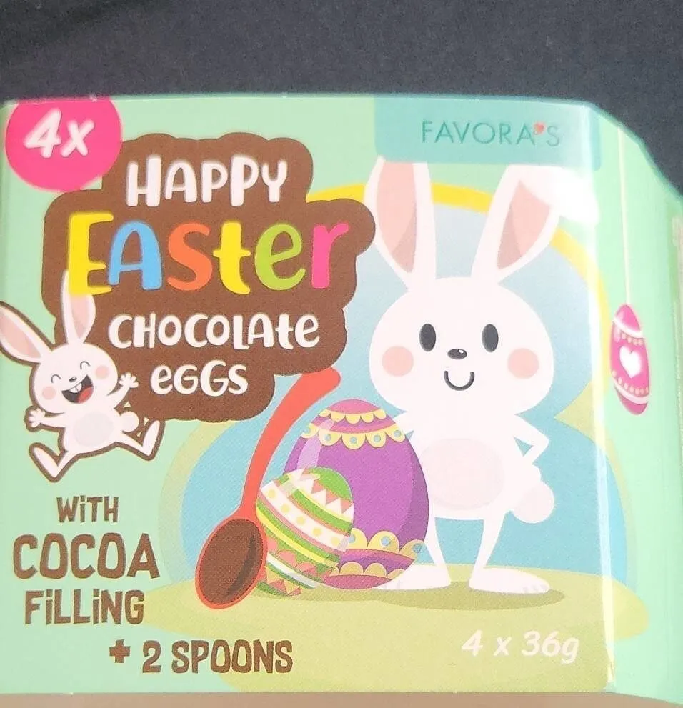Happy easter  - chcolate eggs