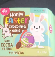 Happy easter  - chcolate eggs
