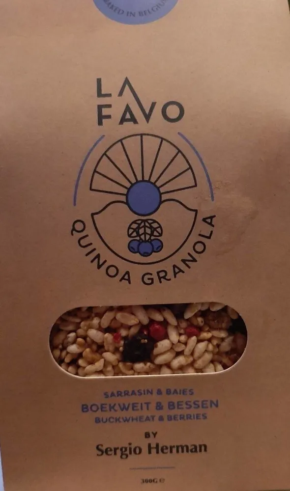 Quinoa Granola aux Sarrasin & Baies