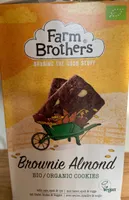 Brownie Almond bio/organic cookies