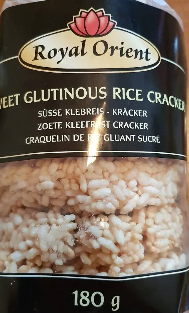 Craquelin de riz gluant sucré