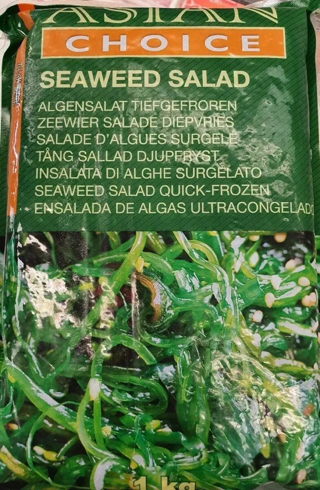 Salade d'algues surgelées
