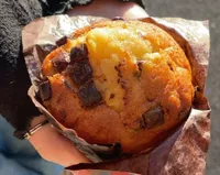 Muffin pepites de chocolat noir