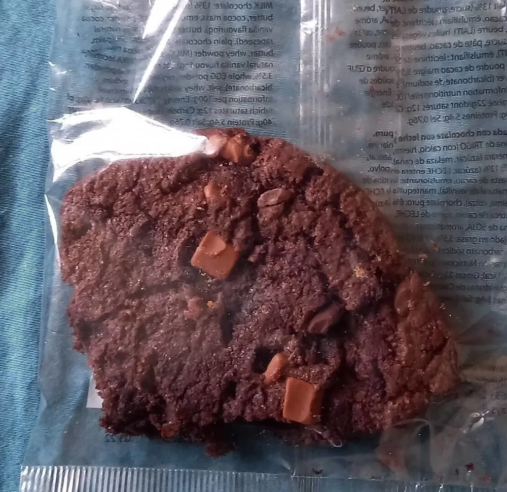 Cookie double chocolat