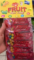Fruit chew candy