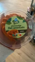 Plantaardige filet americain peper