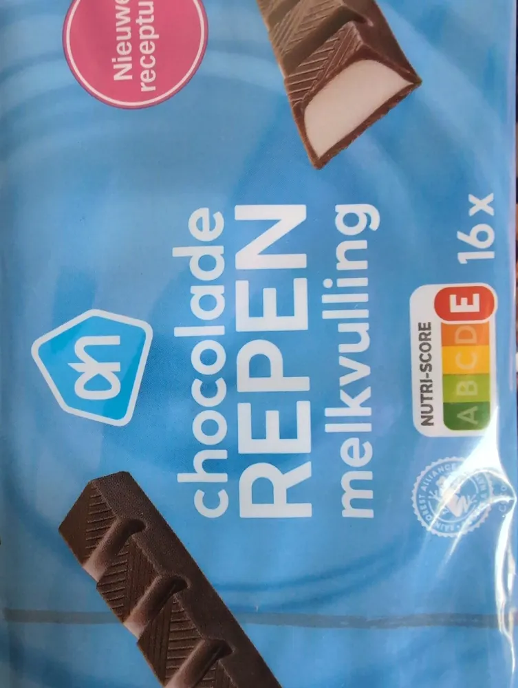 Chocolade repen melk vulling