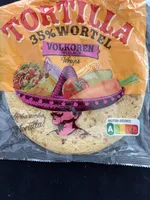 Tortilla 35% Wortel Volkoren Wraps