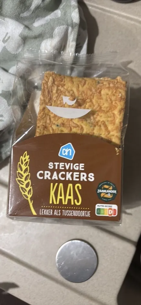 Stevige crackers kaas