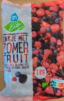 Zakje met zomerfruit