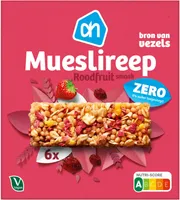 daa.!sanพ panašias so MUESLIREEP MET ROODFRUITSMAA