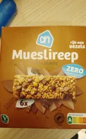 rijk aan vezels an Mueslireep Chocolade ZERO 0% su