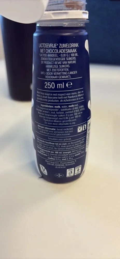 PROTEIN DRINK CHOCOLADE SMAAK