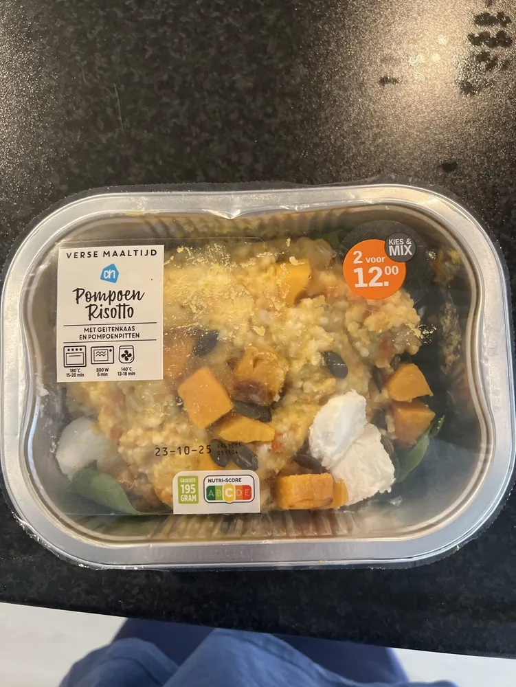 Pompoen Risotto