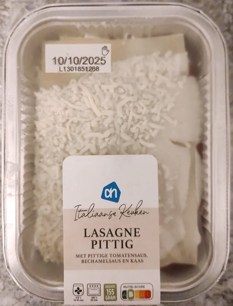 Lasagne Pittig