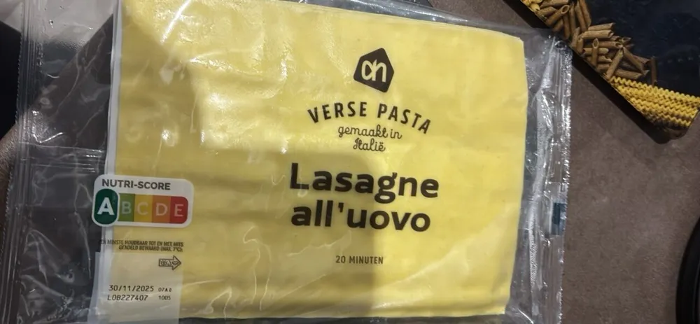 Lasagne All"Uovo