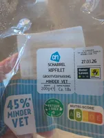 Scharrel kipfilet minder vet