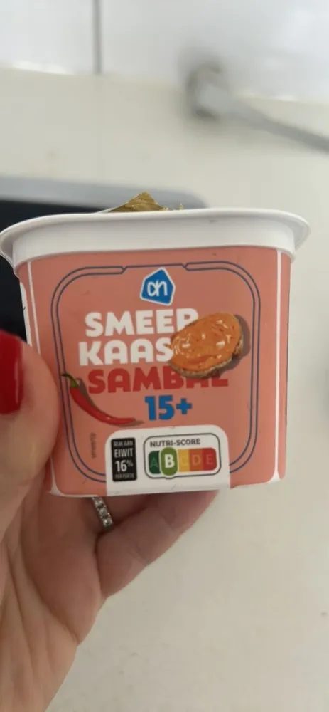 Smeerkaas Sambal 15+