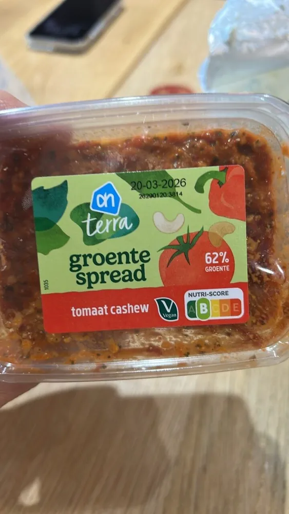 Broente Spread tomaat cashew