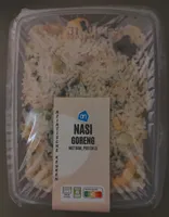 Nasi Goreng met ham, prei en ei