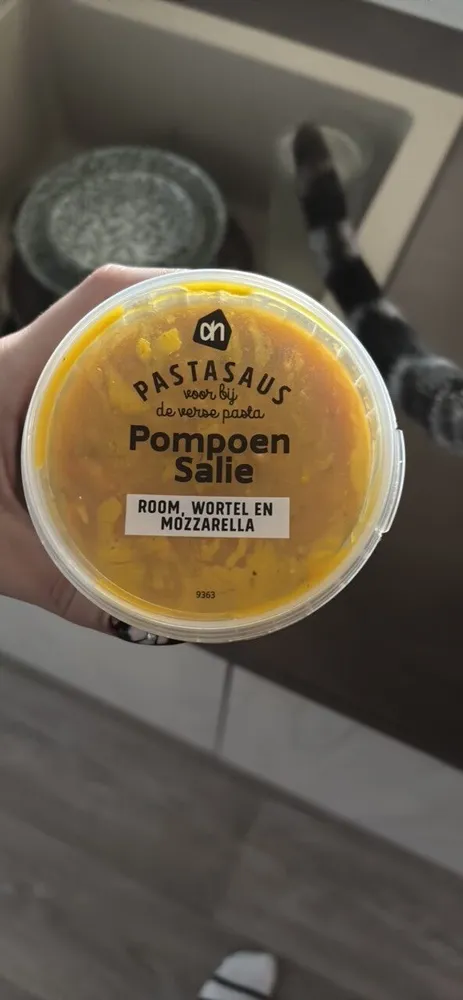 Pompoen Salie Pastasaus